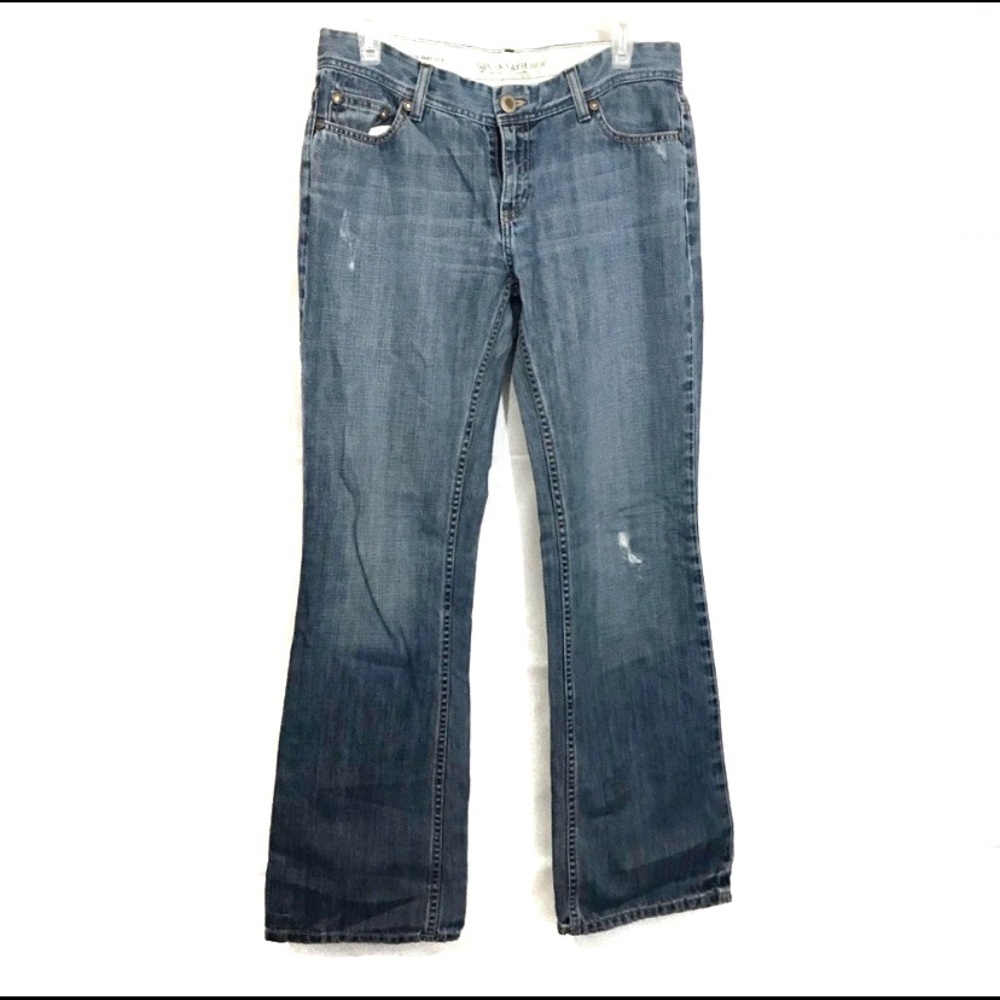 Banana Republic low rise boot cut jeans size 10